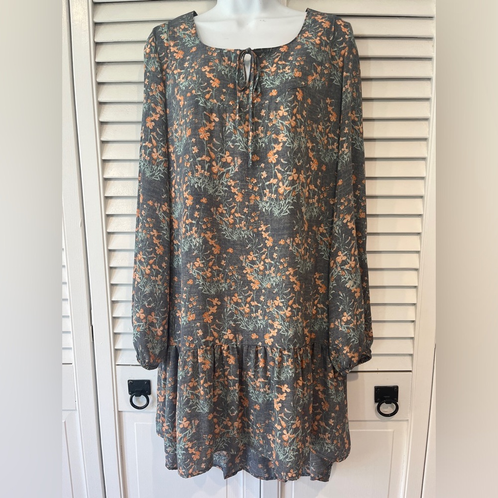 Melrose & Market Floral Dress Medium